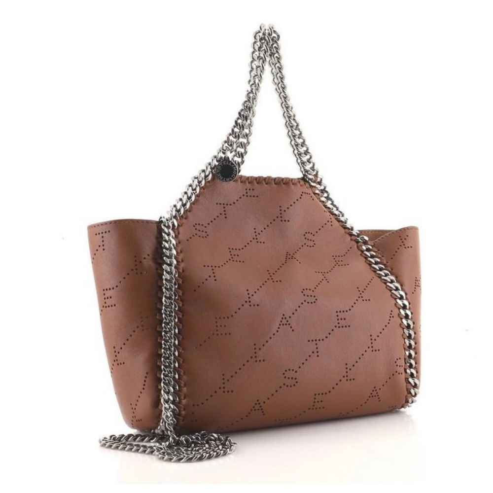 Stella McCartney Falabella Reversible Tote Perforated Faux Leather